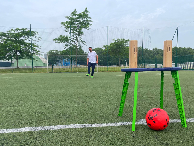 Jeu D'eau Football Portable - 1 Ou 2 Joueurs - 17x9x2 Cm - Jouet D'adresse Voyage Pour Enfants